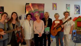 Le club des Kiwanis Iles d’Or apporte son soutien à l’association PHONAMBULE Musique à l’Hôpital 